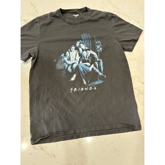 Old Navy Friends Shirt Women's Large Gray TV Show Theme Tee - Picture 1 of 2